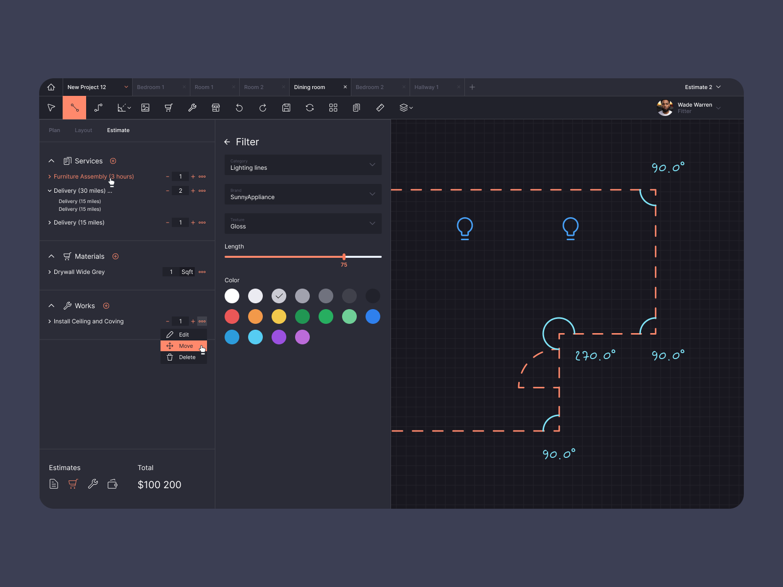 EstiRoom – Ceiling Design App
